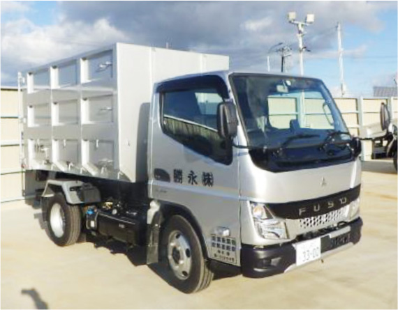 3t脱着式コンテナ車