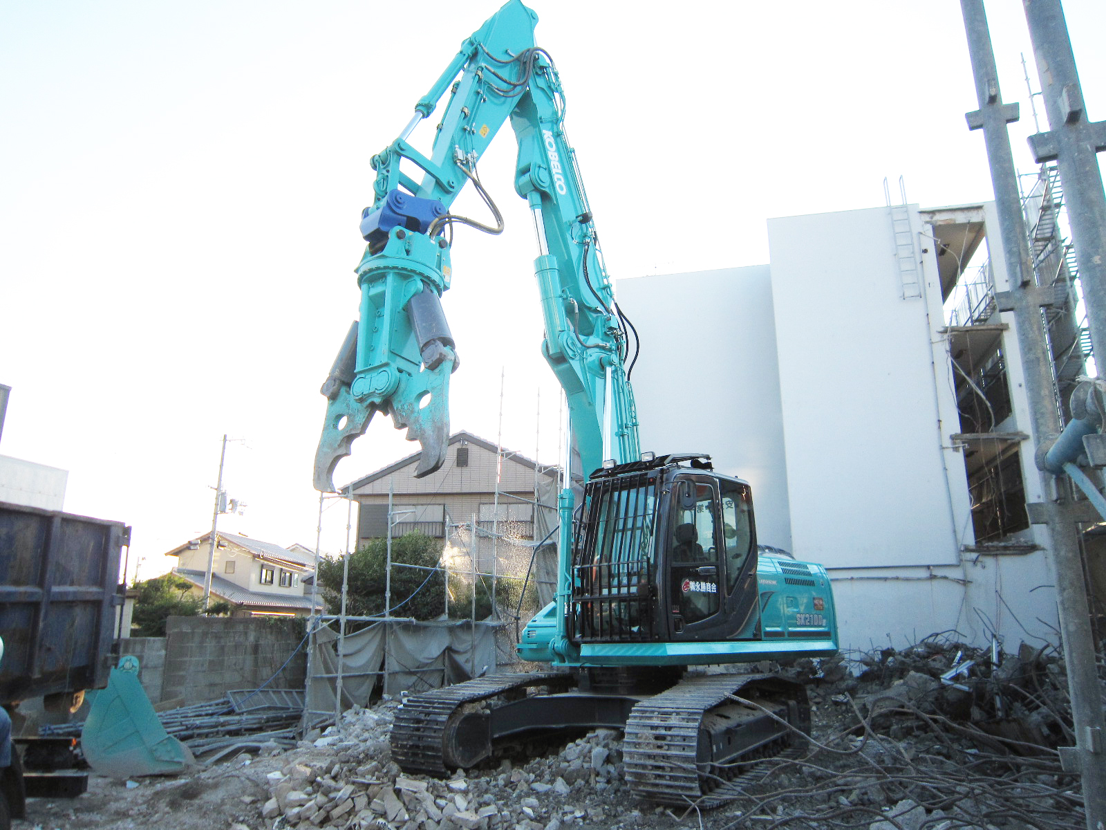 0.8m3パワーショベル